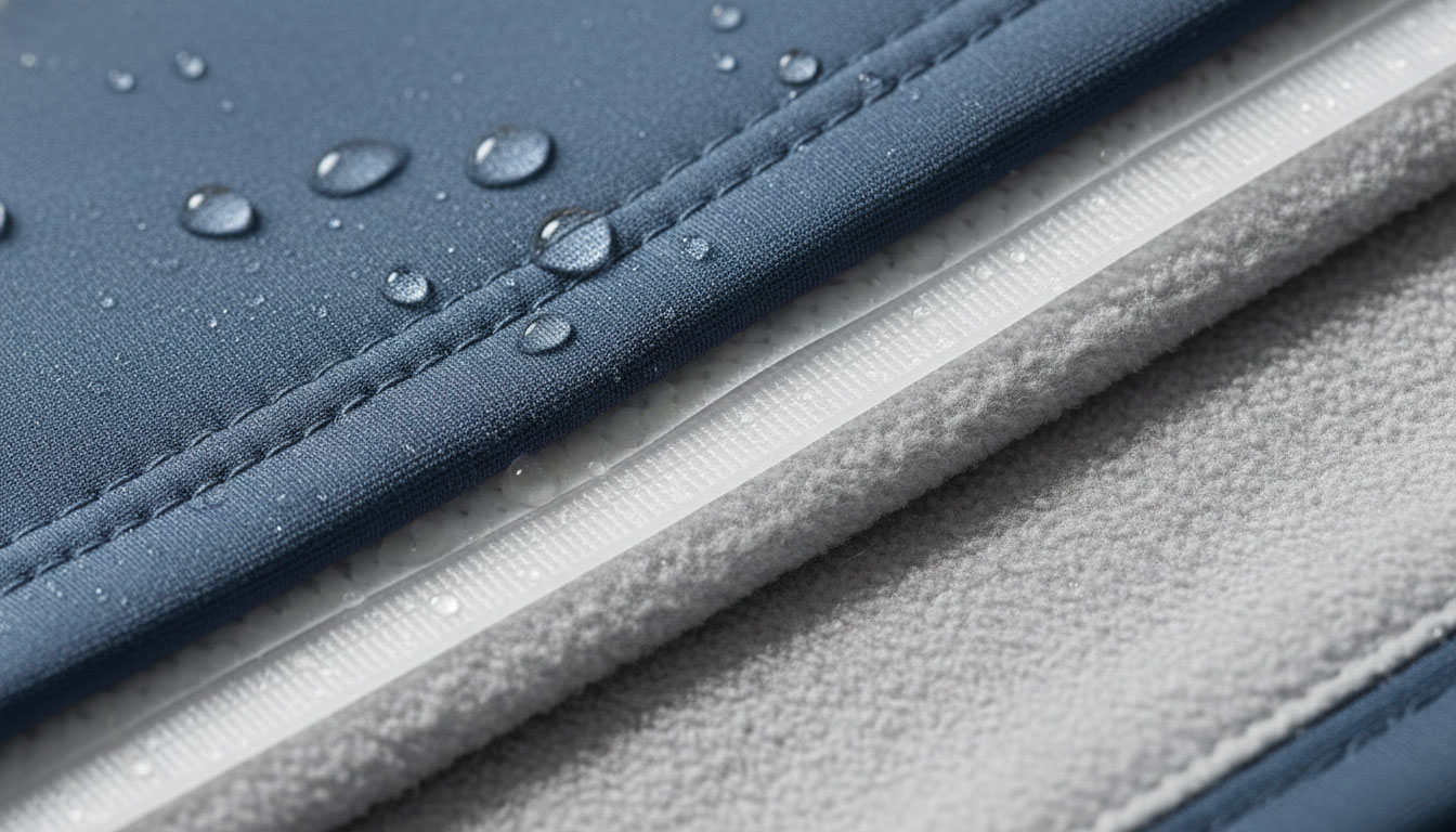 Из чего изготовлены куртки Softshell